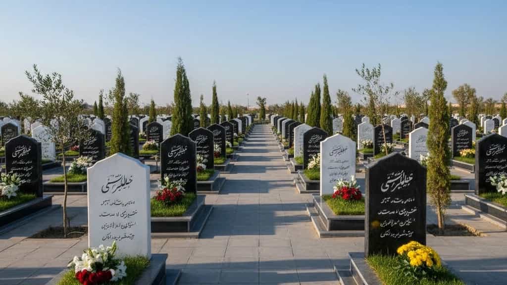 فروش مستقیم سنگ مزار از کارخانه بایرامی